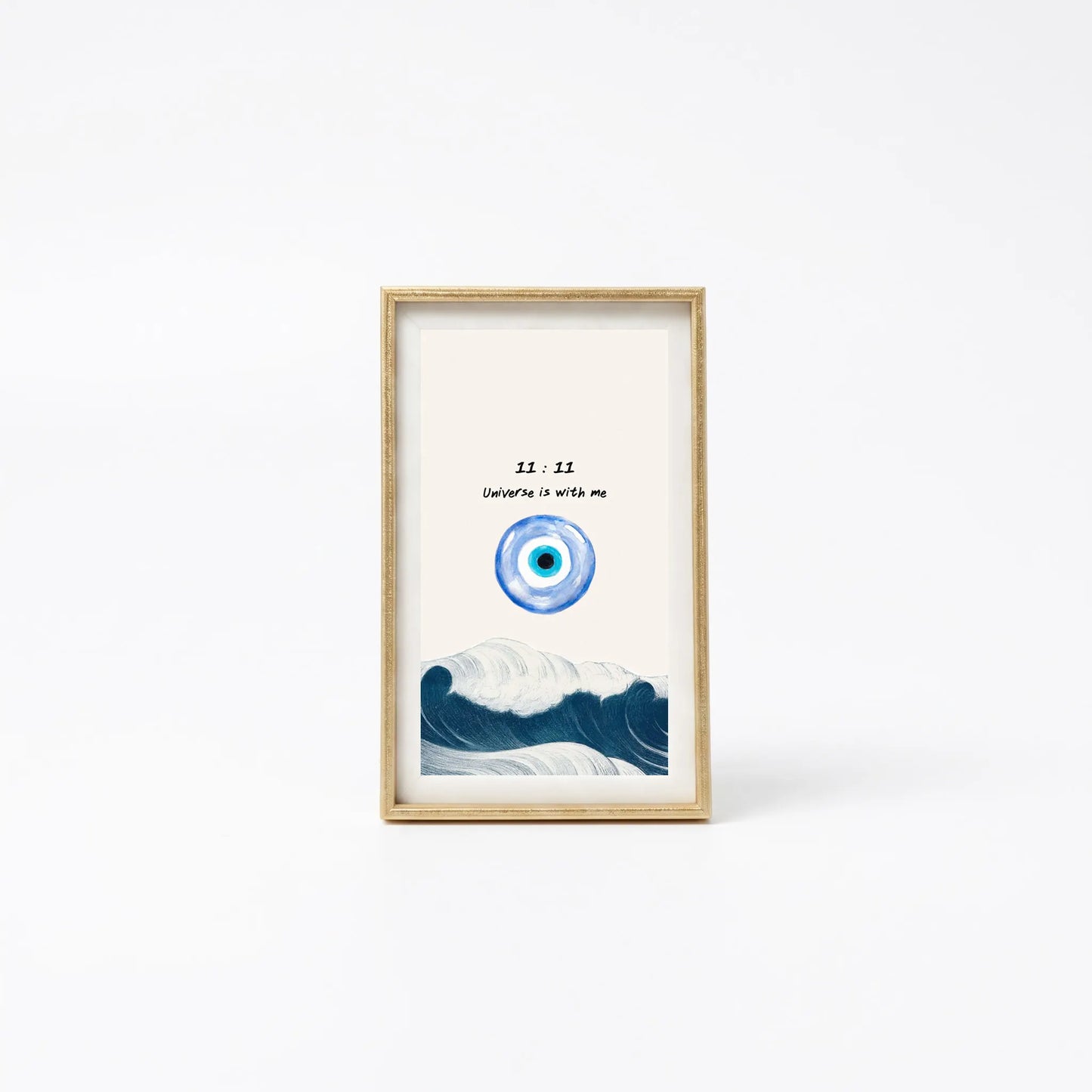 11:11 Evil Eye Mini Desk Frame