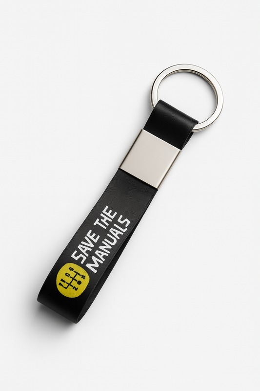 Save the manuals Short Lanyard keychain