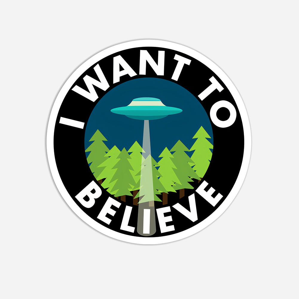 Believe in Alien sticker