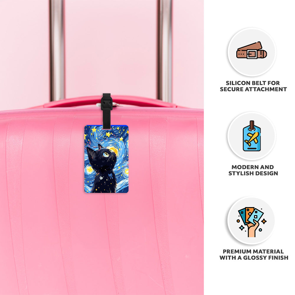 Cat Luggage Tag