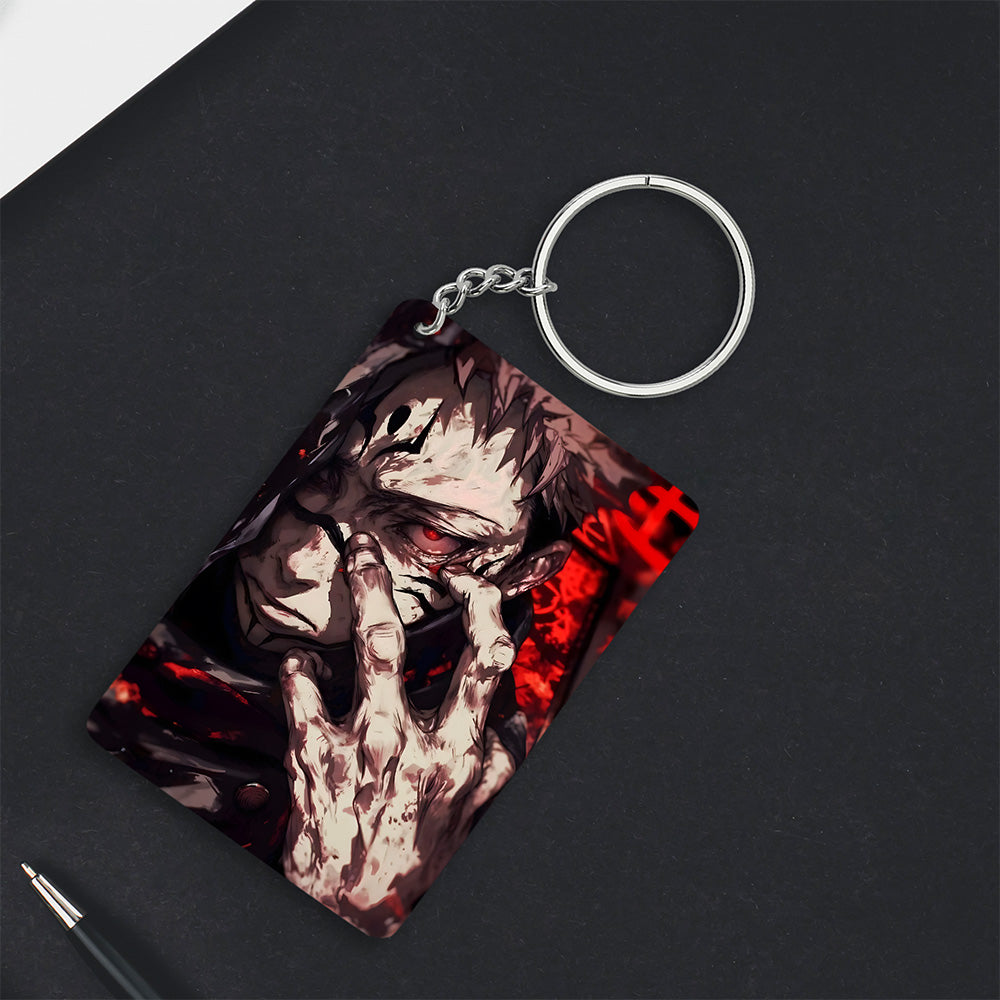 Curse King Sukuna Keychain