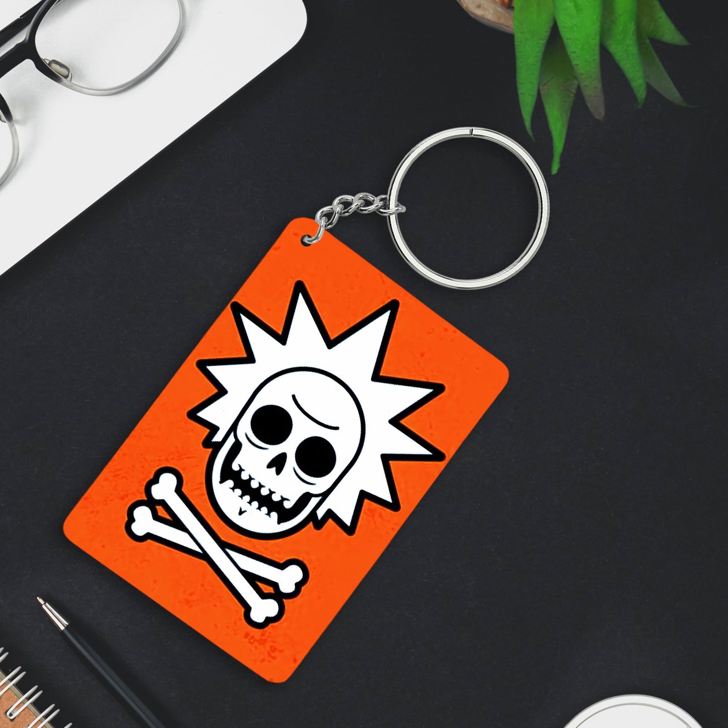Danger Keychain