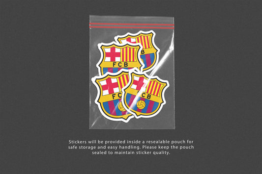 Barcelona Football Club Stickers (12-Pack)