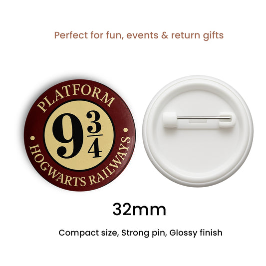 Wizard Theme Pin Badge Set