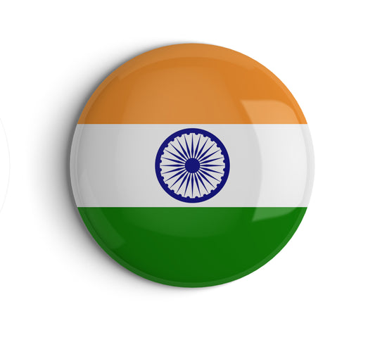 Indian Flag Pin Badge