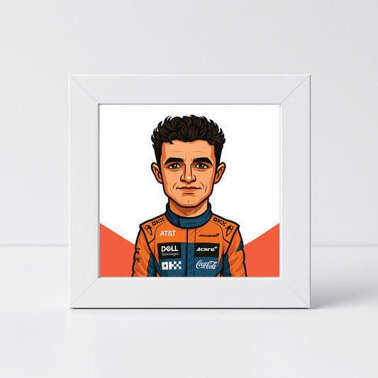 Lando Norris Mini Frame Art