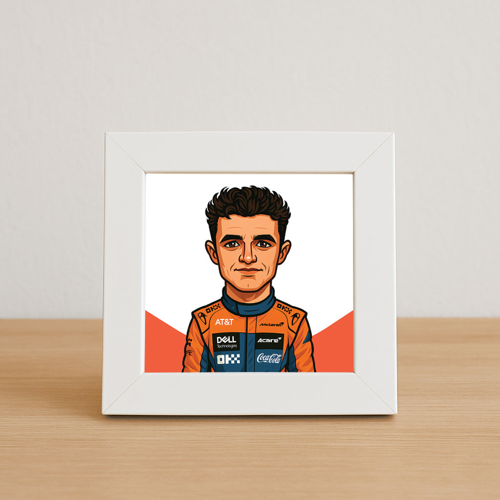 Lando Norris Mini Frame Art