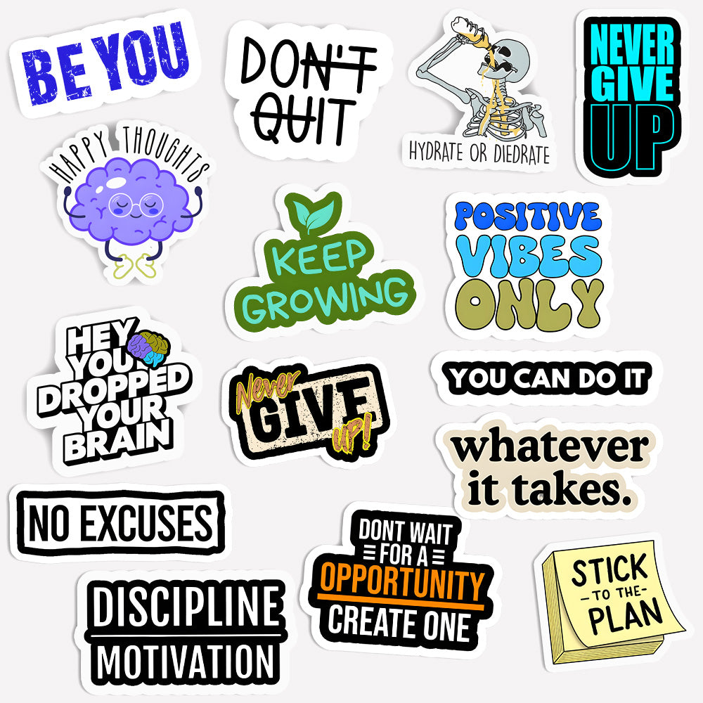 Motivational Sticker Pack