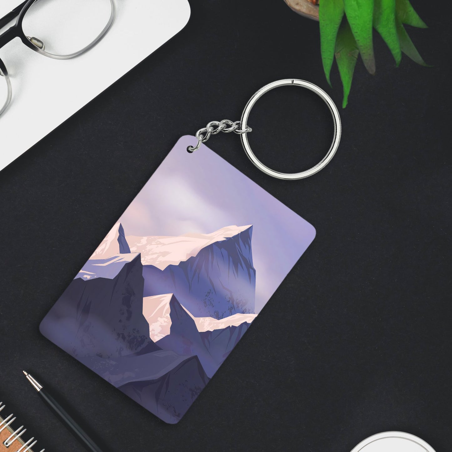 Mountain Keychain