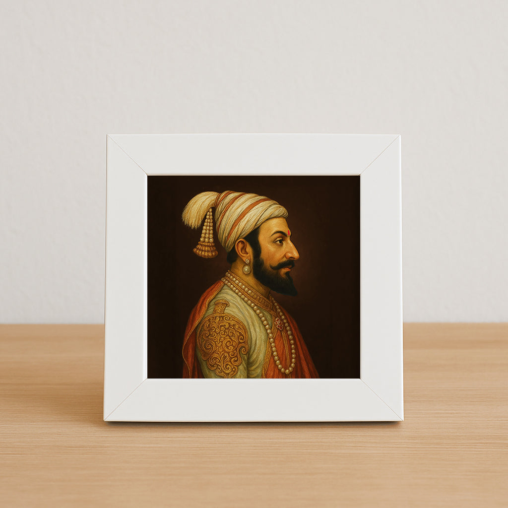 Chhatrapati Shivaji Maharaj Mini Desk Frame