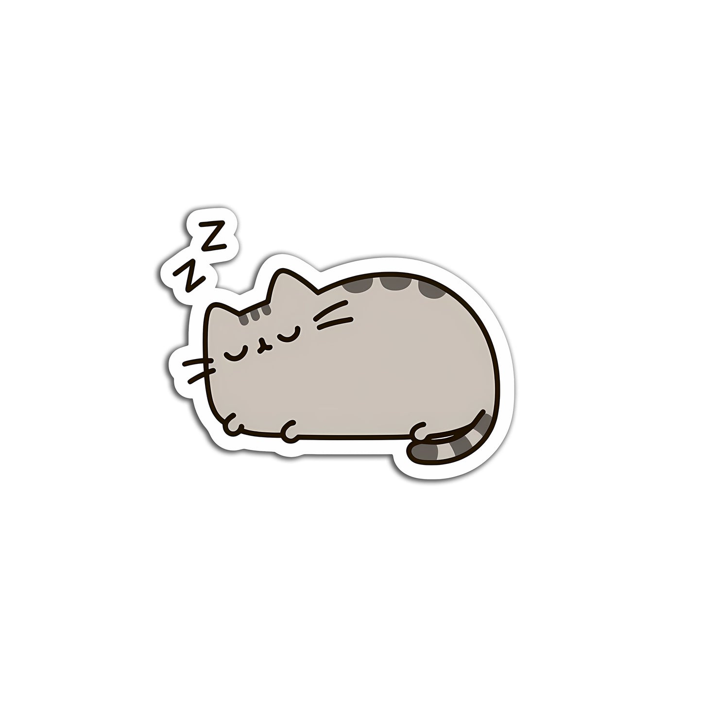 Sleeping Cat Sticker