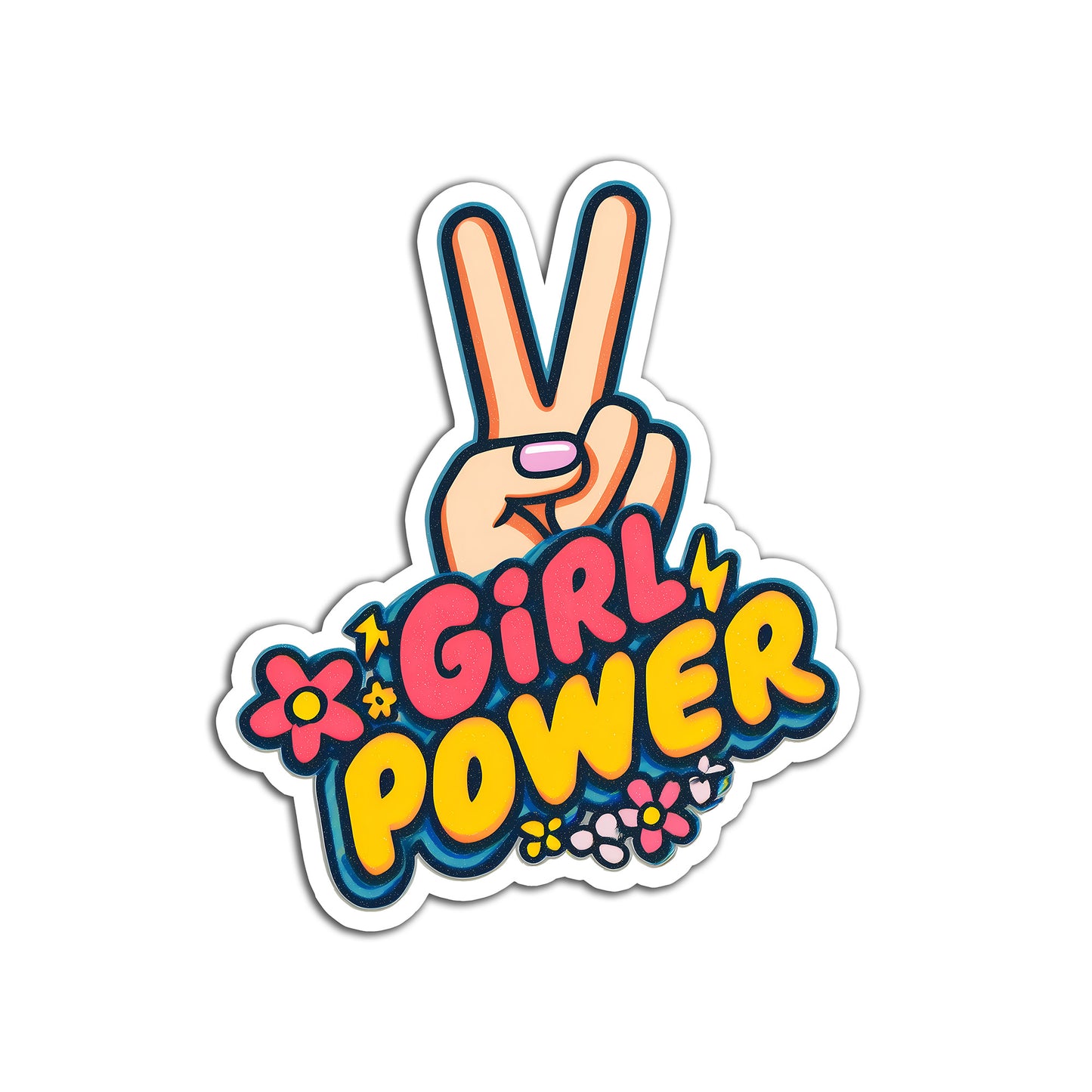 Girl Power Sticker