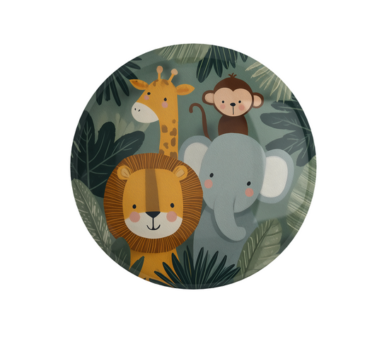 Jungle Animals Fridge Magnet