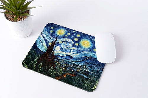 Starry Night Anti-Slip Mouse Pad