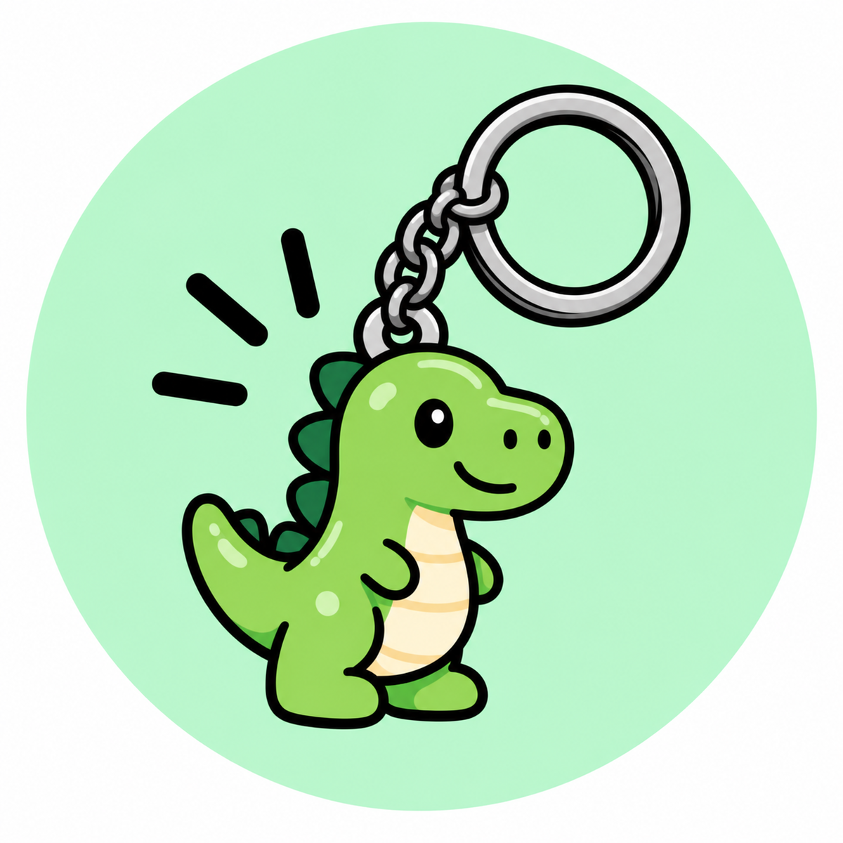 Sculpted Minis Keychain