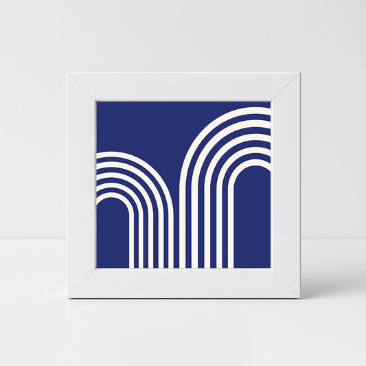 Aesthetic Lines Desk Mini Frame