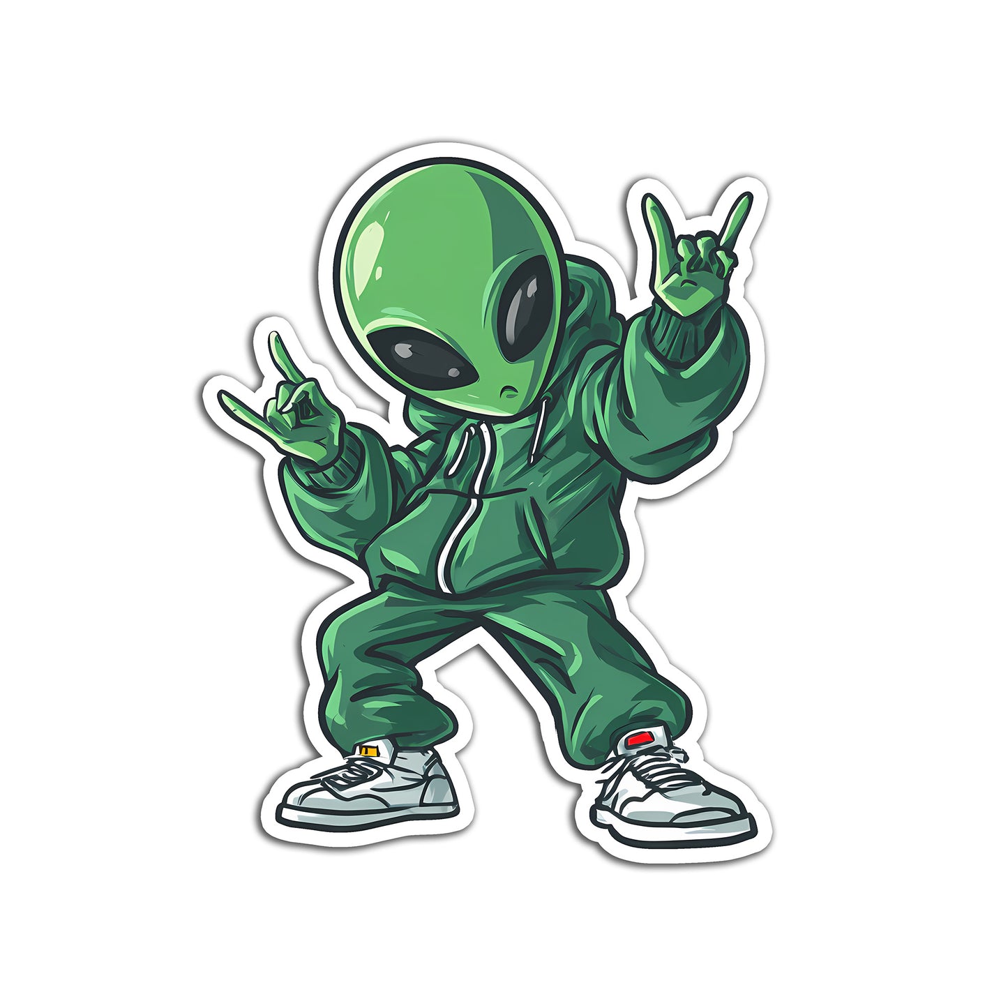 Alien Sticker