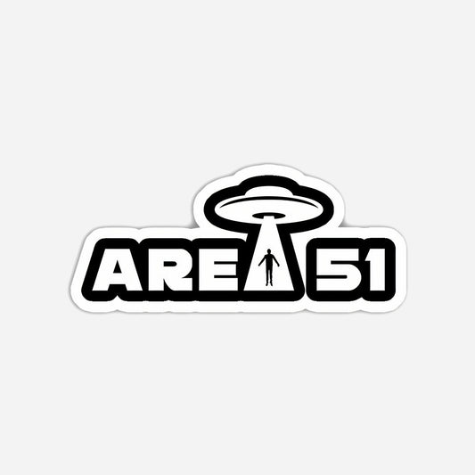 Area 51 Alien Sticker