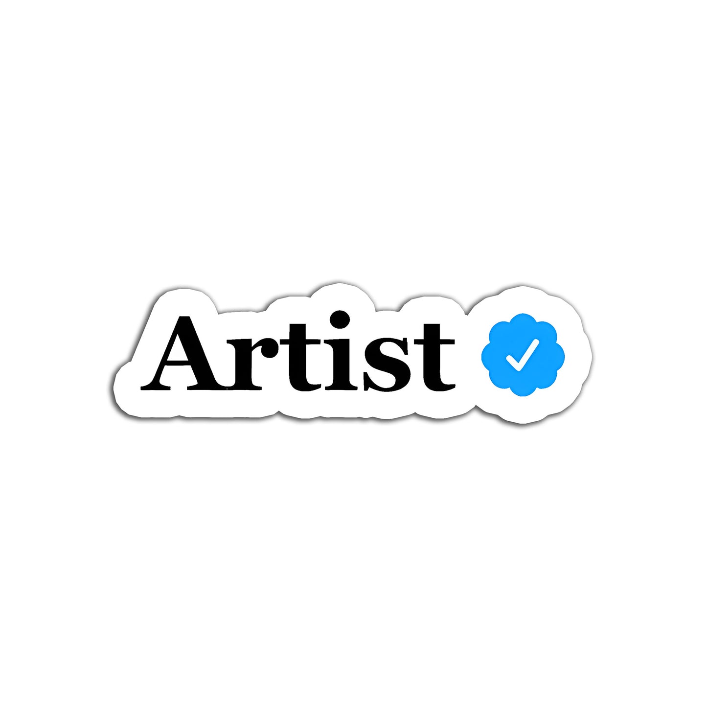 Artist Text Sticker