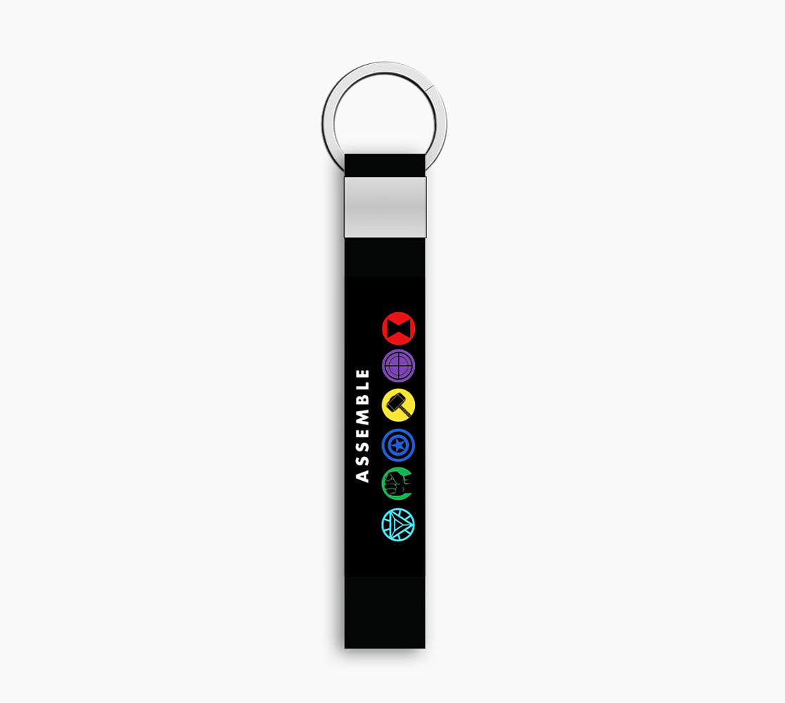 Assemble short Lanyard Keychain