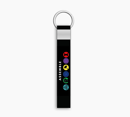 Assemble short Lanyard Keychain