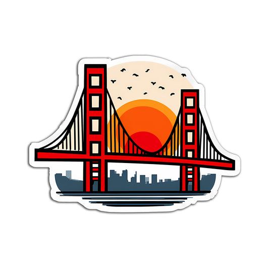 Bridge View Sticker