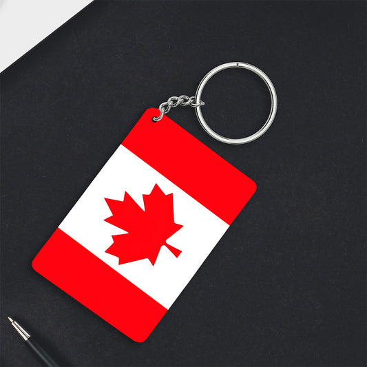 Canada Flag Keychain