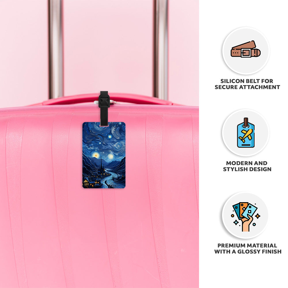 Dream City Luggage Tag