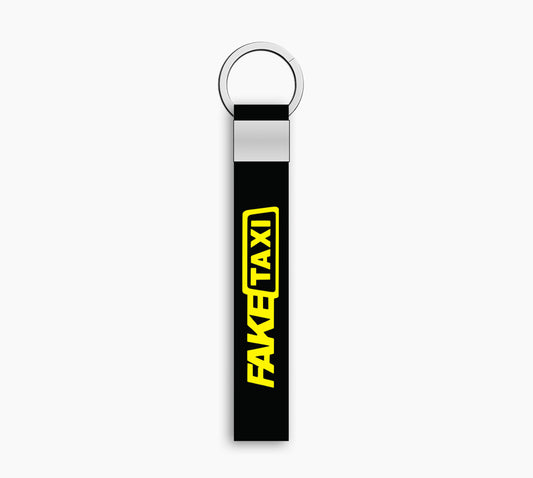 Fake Taxi Short Lanyard keychain