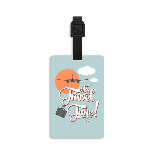 Travel Time Luggage Tag