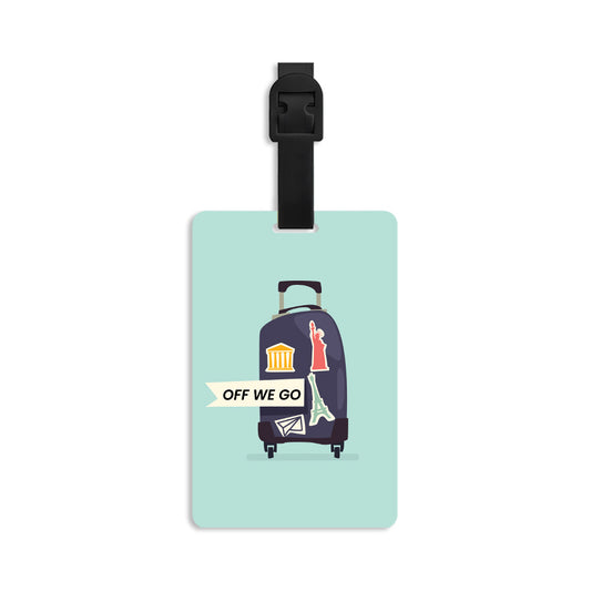 Off we go Luggage Tag