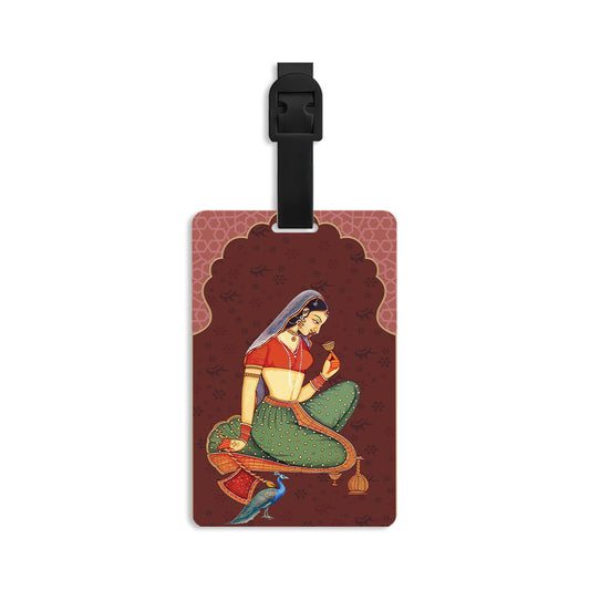 Mughal Art Luggage Tag