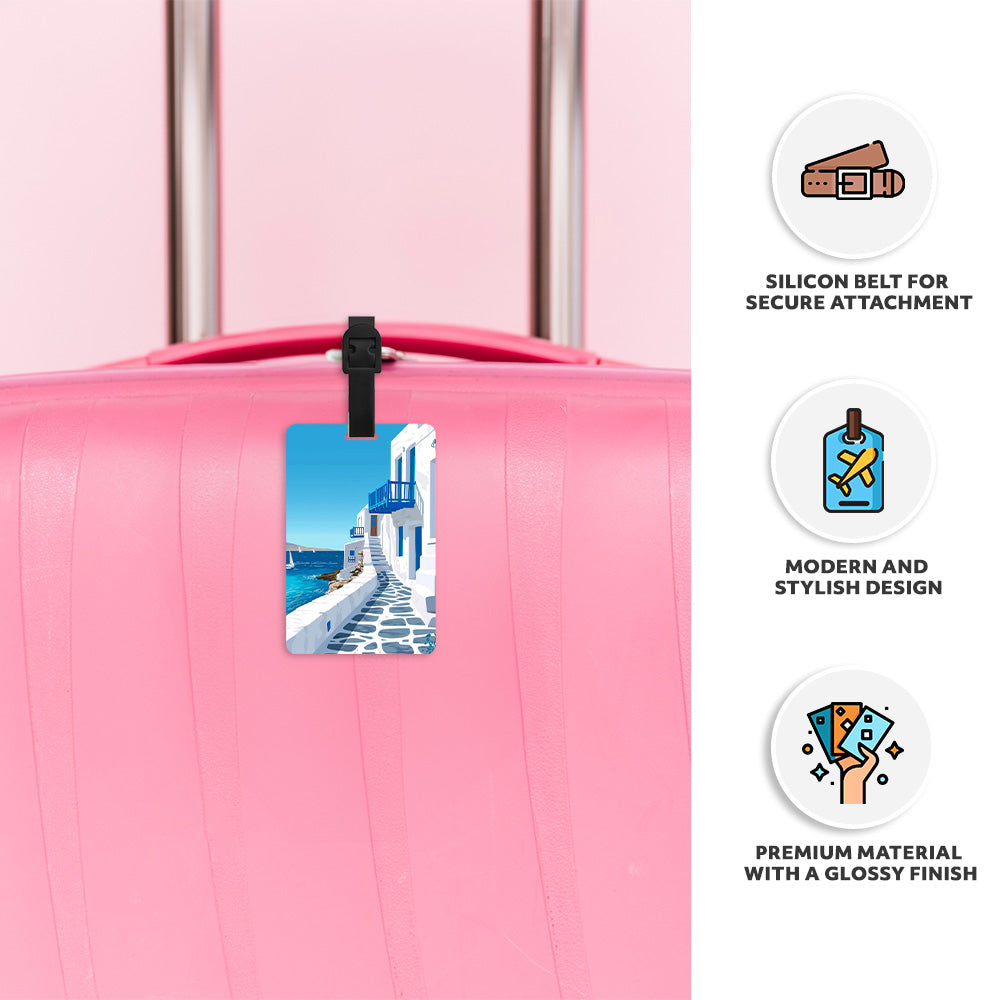 Greece Luggage Tag