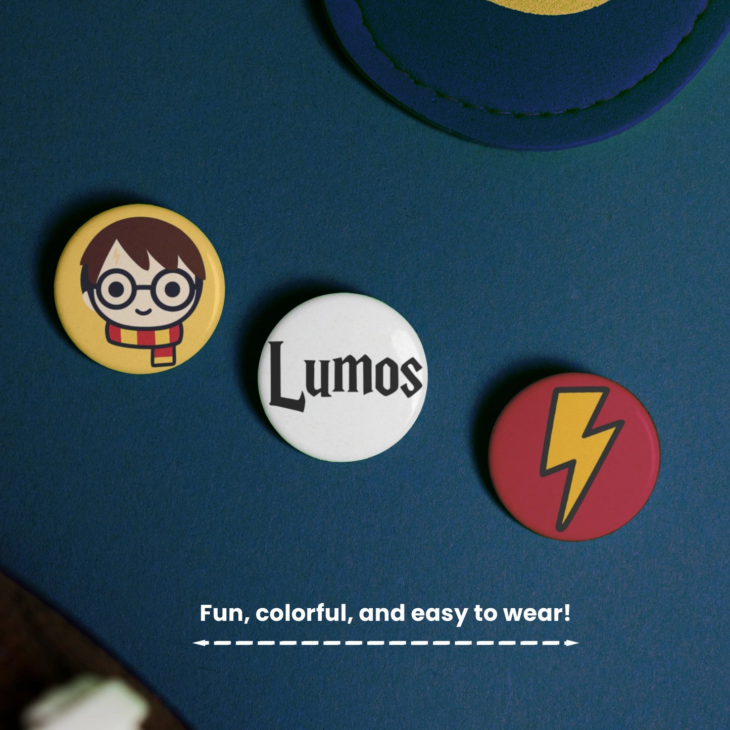 Wizard Theme Pin Badge Set