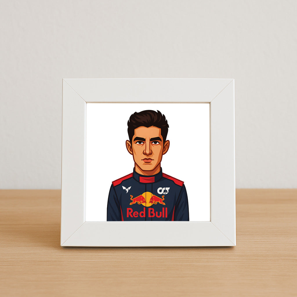 Isack Hadjar Mini Frame Art