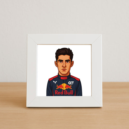 Isack Hadjar Mini Frame Art