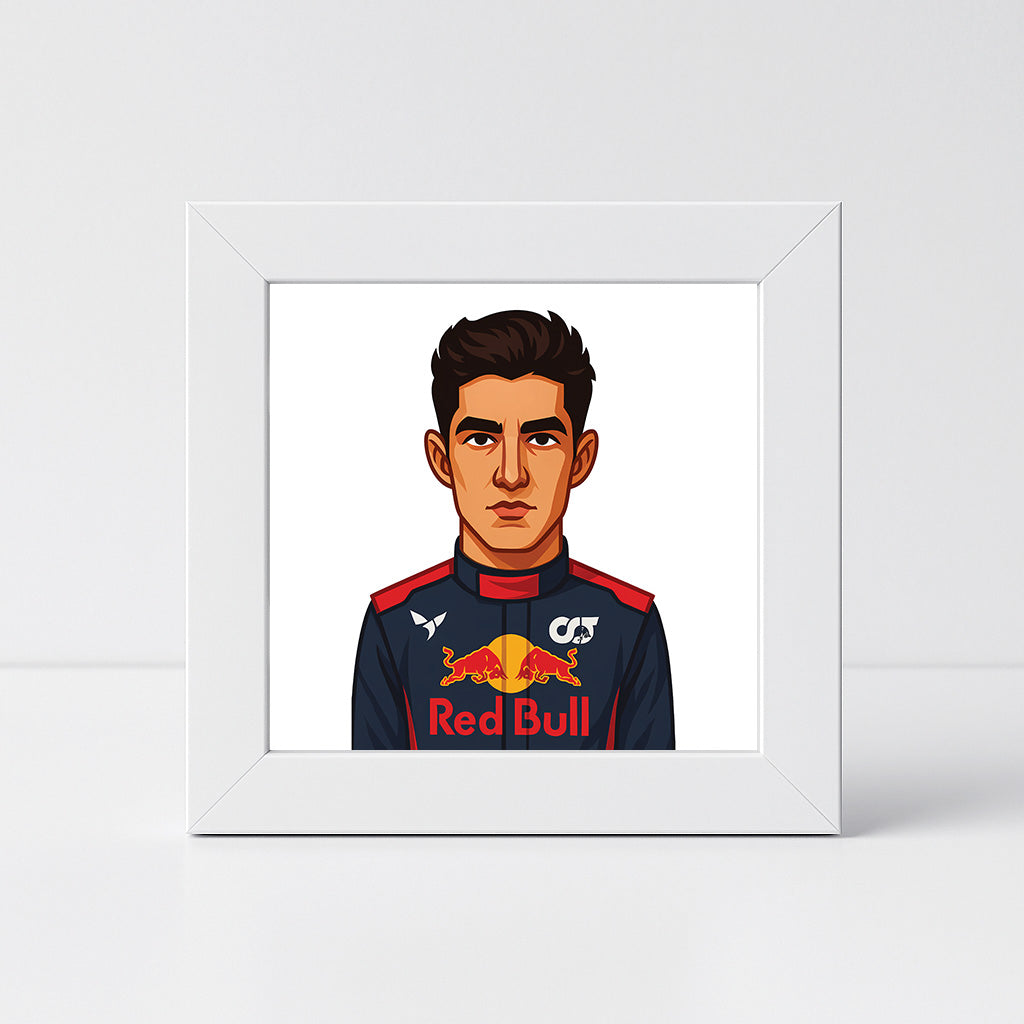 Isack Hadjar Mini Frame Art