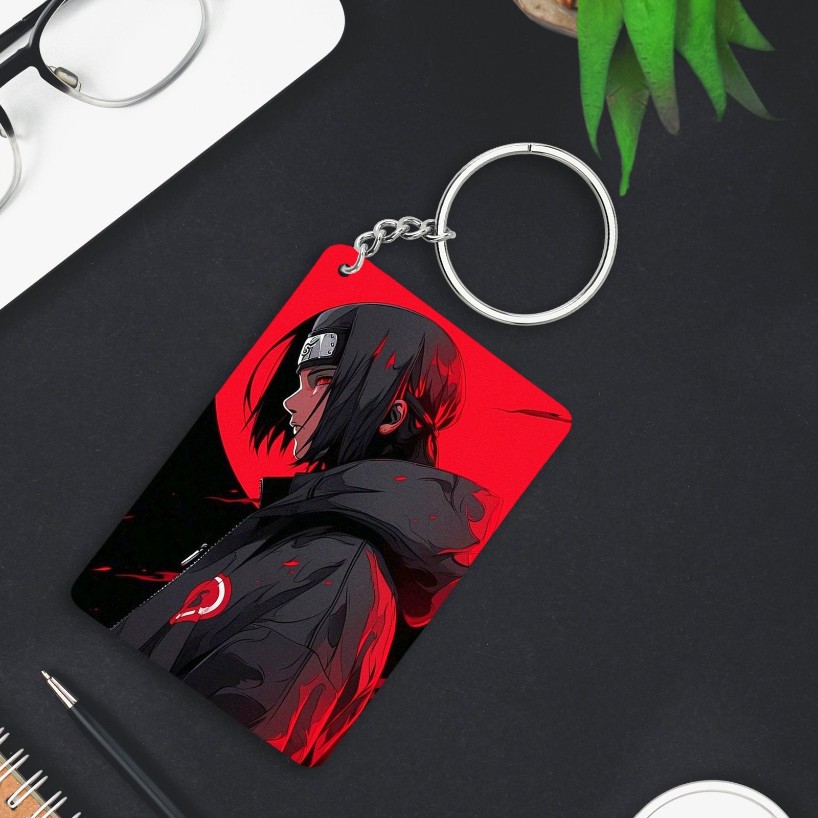 Anime keychain itachi