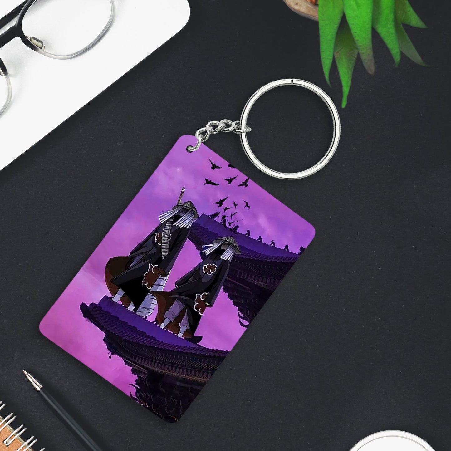 Anime keychain itachi