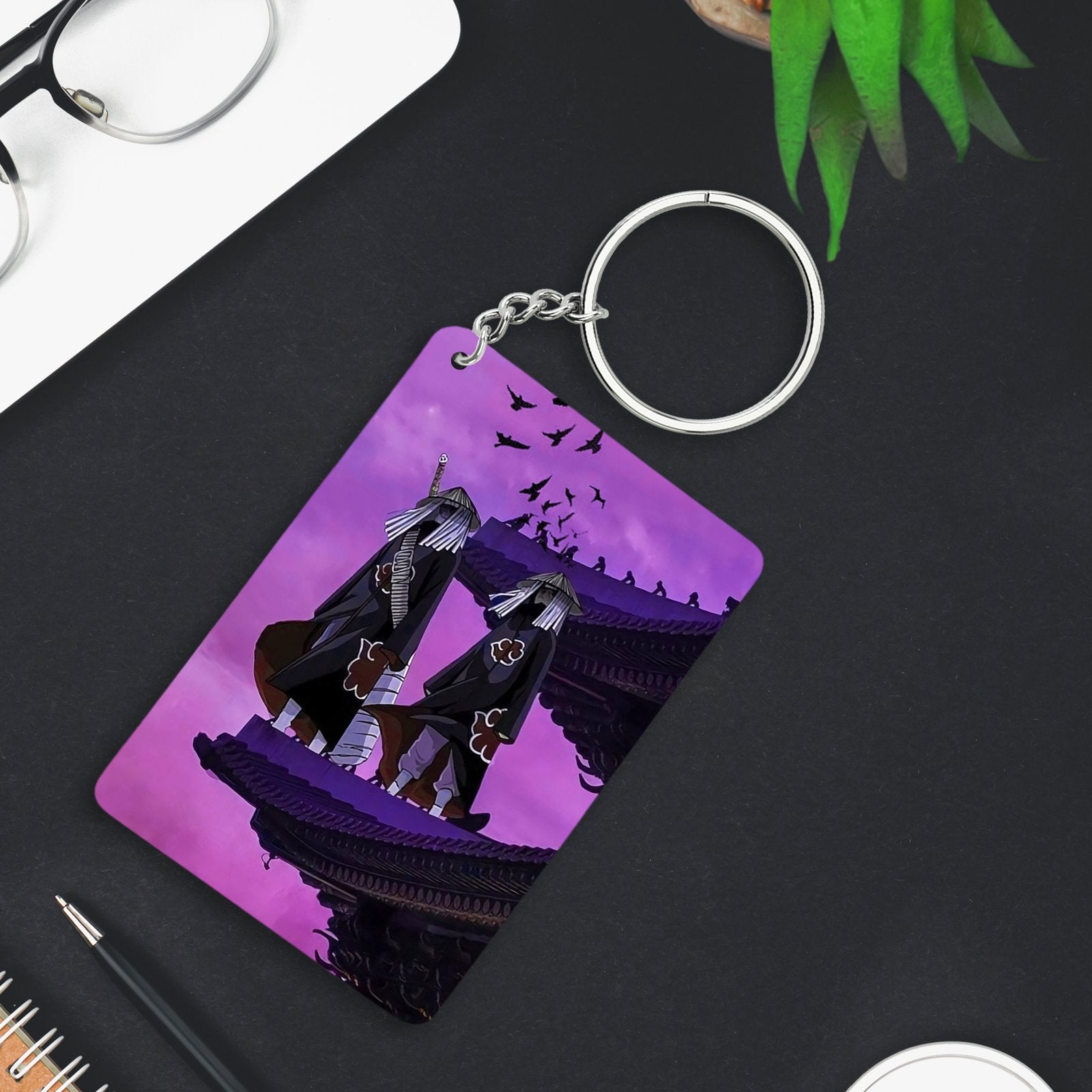 Anime keychain itachi