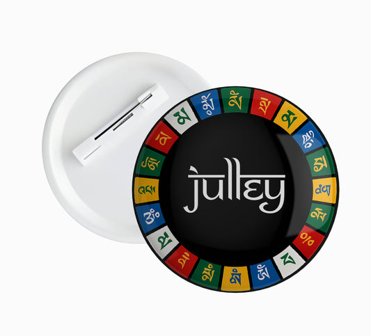 Leh Ladakh Julley Souvenir Pin Badge