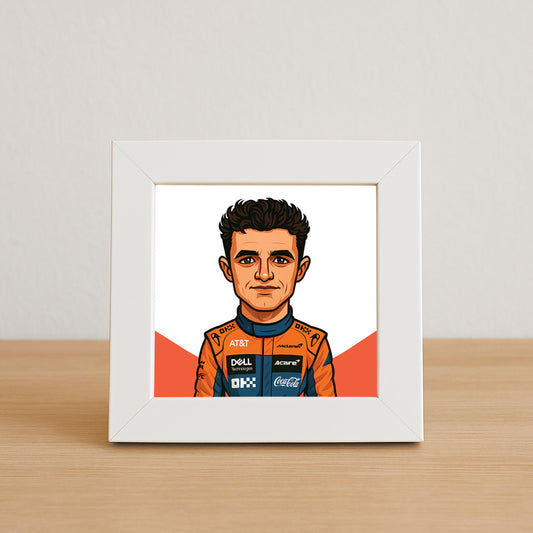 Lando Norris Mini Frame Art