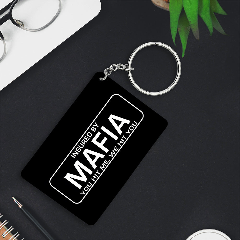 Mafia Bike Keychain