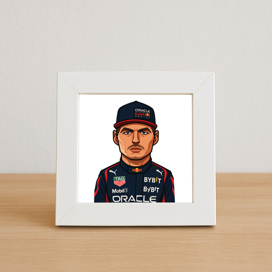 Max Verstappen Mini Frame Art