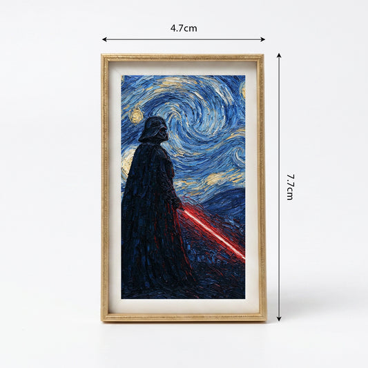 Galaxy Warrior Mini Desk Frame 1.8 x 3 Inch