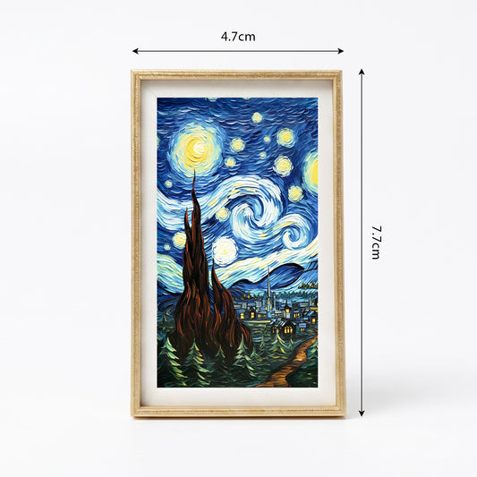 Starry Village Mini Frame