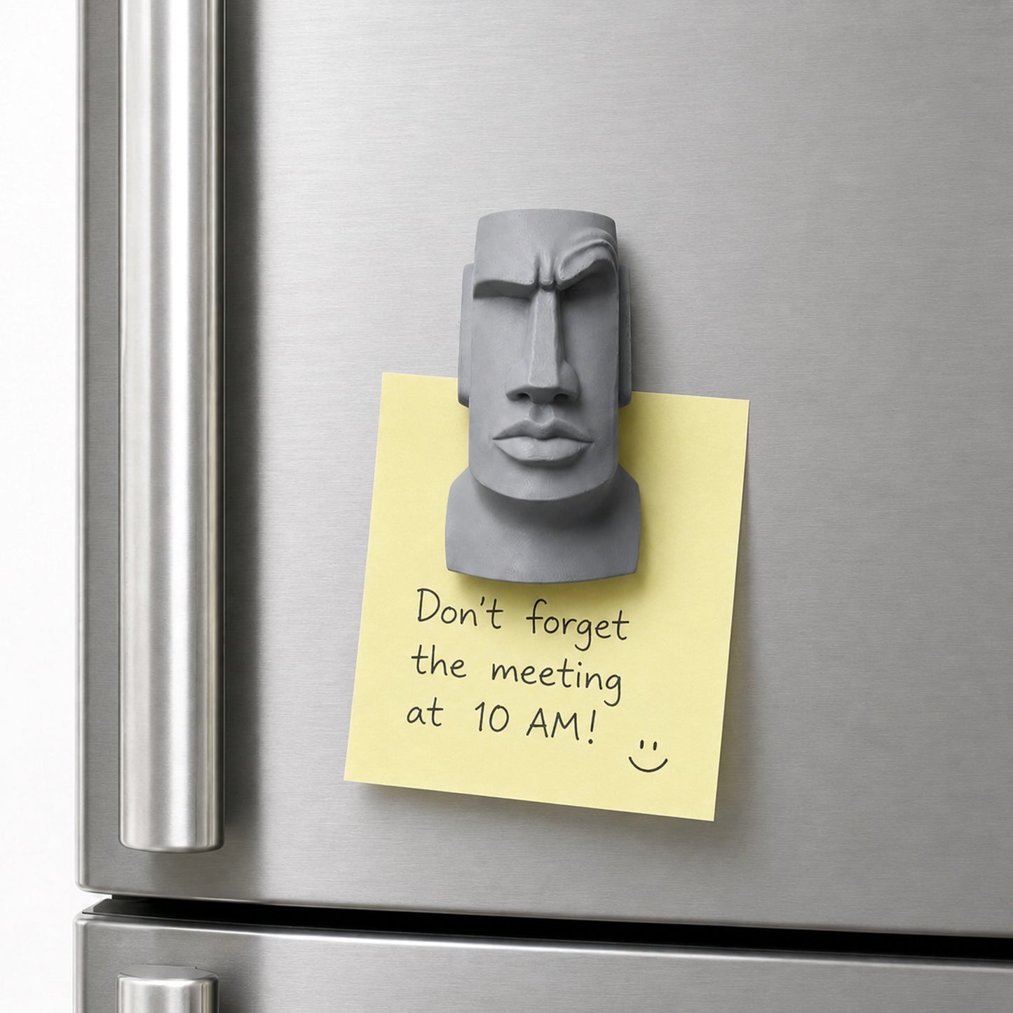 Moai Head Fridge Magnet – Hidden Magnet Design