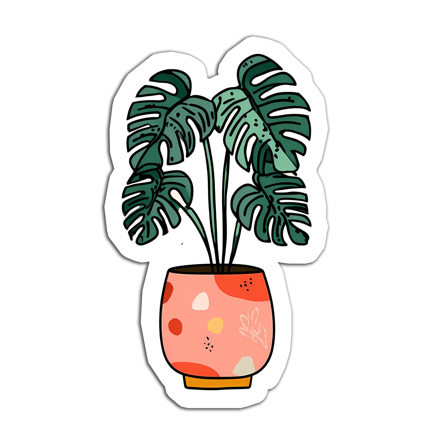 POT Plant Sticker