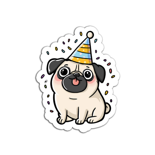 Pug Cute Sticker