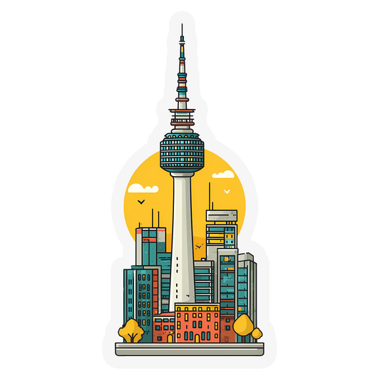 Seoul Tower Sticker